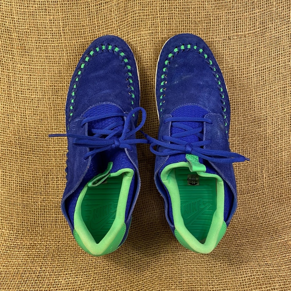 🛑SOLD🛑   Nike running shoe moccasins casual solblue mens size 14 - Picture 8 of 10